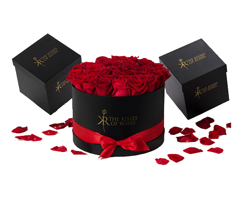 flower gift box for rose packaging