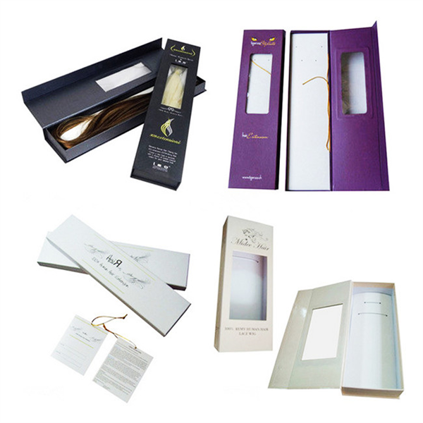 Wholesale Magnetic Closure Gift Box Cardboard Paper Hair Packaging